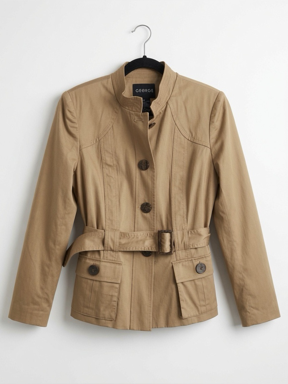 GEORGE 🤎Belted Jacket